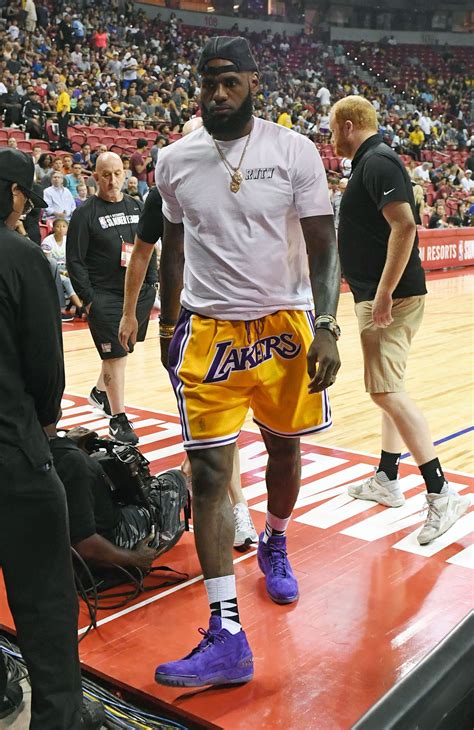 lebron james lakers shorts